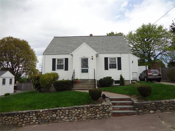 16 Brae Road Weymouth, MA 02191 - Photo 2 of 22 a front view of a house with a garden and trees