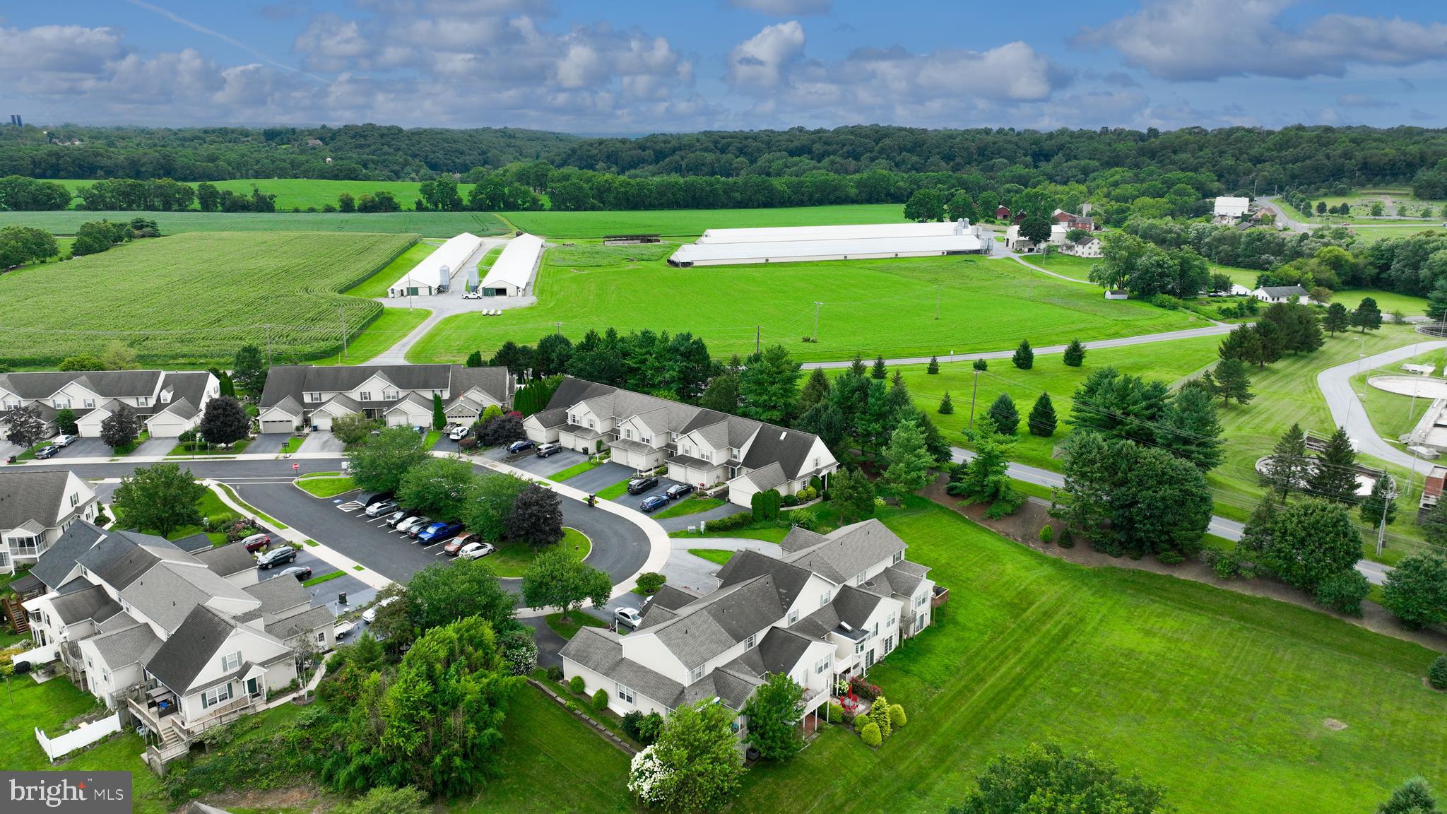 43 Sandstone Court Lititz, PA 17543 - Photo 42 of 50 an aerial view of a house with a garden