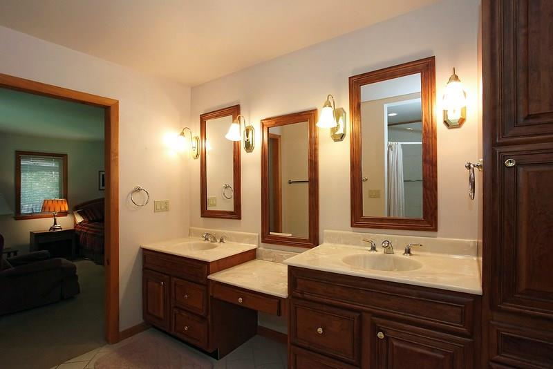 479 McCleary Road Knox, PA 16232 - Photo 12 of 24 Master Bedroom with dual sink and custom cabinetry.