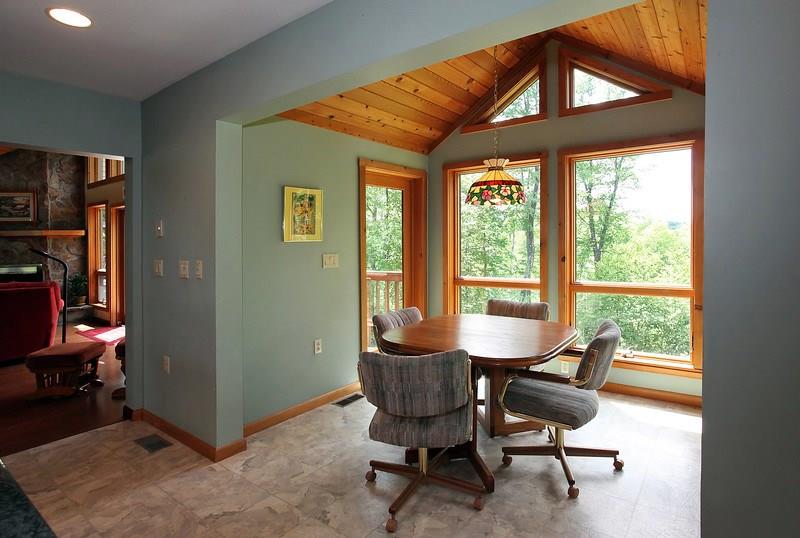 479 McCleary Road Knox, PA 16232 - Photo 8 of 24 Wonderful vaulted Breakfast room to gaze at the lovely scenic views.