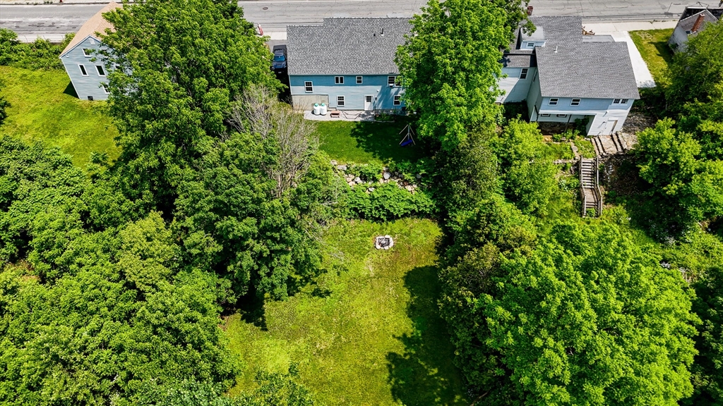43 West Main Street Orange, MA 01364 - Photo 31 of 32 an aerial view of residential house with green space