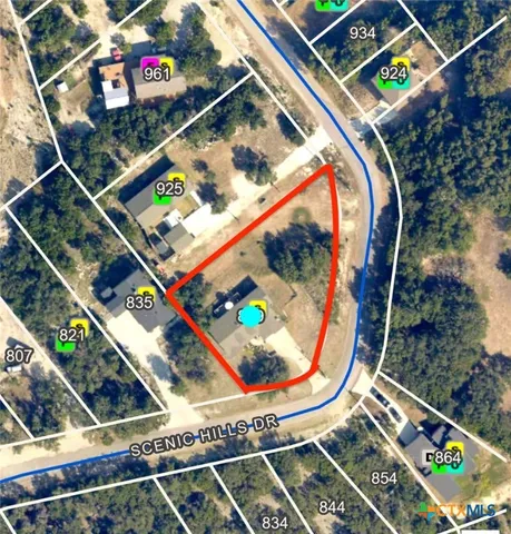 $2,000 | 849 Scenic Hills Drive, Canyon Lake, TX 78133