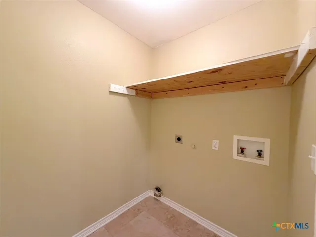 a view of a small space