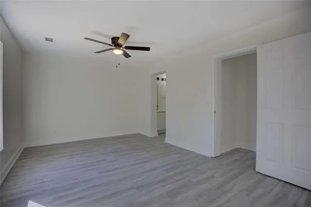 wooden floor in an empty room
