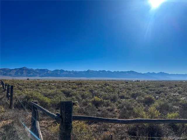 a view of city and mountain