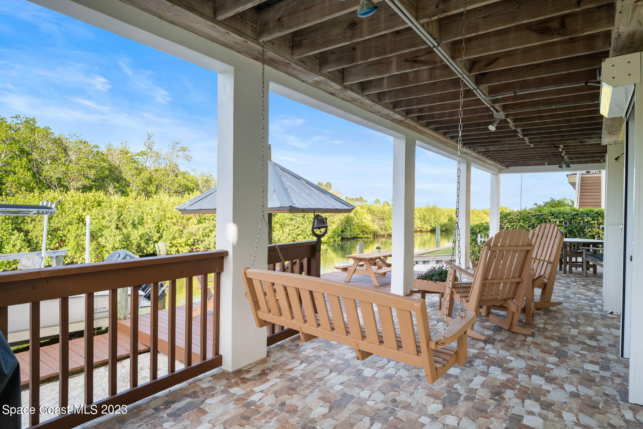 5280 95th Street Sebastian, FL 32958 - Photo 39 of 42 a view of porch with a sink