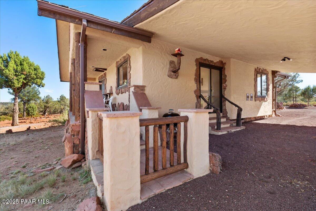 49 Norma Way Ash Fork, AZ 86320 - Photo 19 of 25 19-Car Port and Back Deck Entry