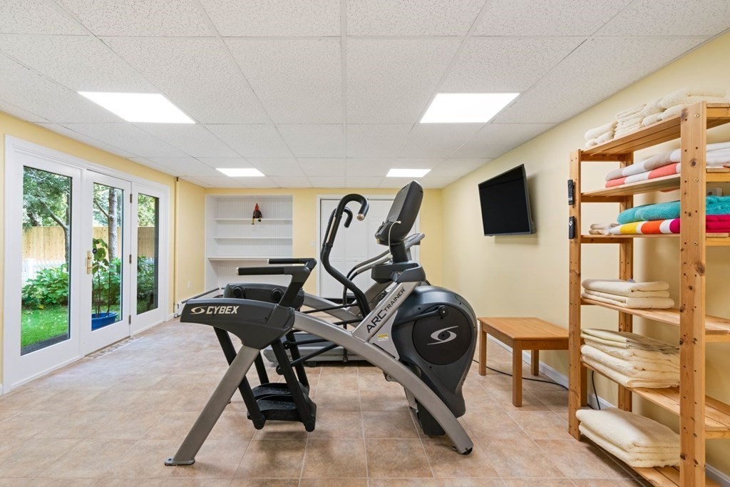 3 Nairn Road Bourne, MA 02559 - Photo 28 of 42 a view of a room with gym equipment