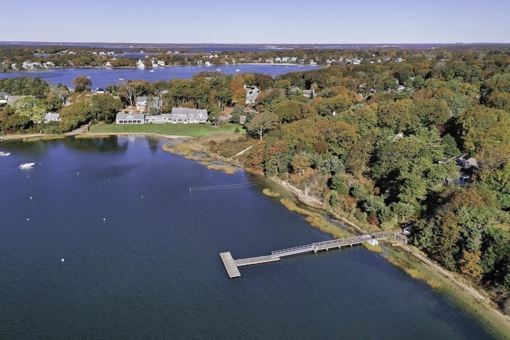 3 Nairn Road Bourne, MA 02559 - Photo 38 of 42 an aerial view of residential houses with outdoor space and trees