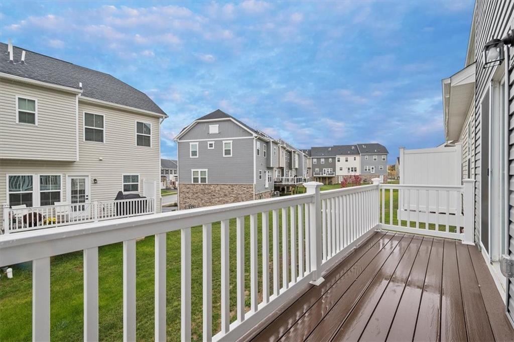 232 Cranesbill Drive Mars, PA 16046 - Photo 24 of 25 a view of a houses with city from a balcony