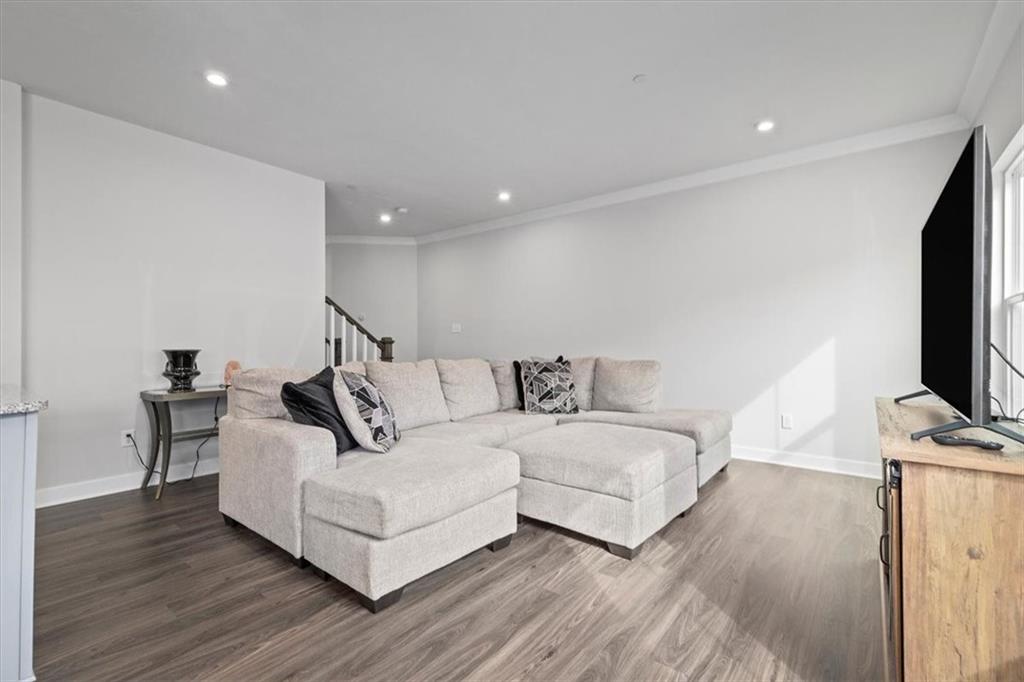232 Cranesbill Drive Mars, PA 16046 - Photo 6 of 25 a living room with furniture and a flat screen tv