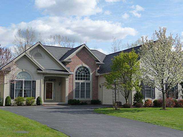 15 New Tudor Road Henrietta, NY 14534 - Photo 1 of 1 Exterior Front. Beautiful brick and vinyl ranch pa