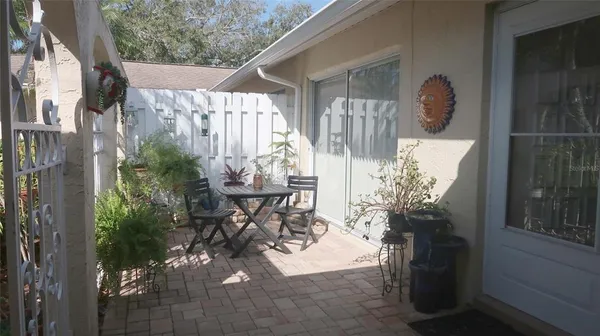 a view of outdoor space and patio