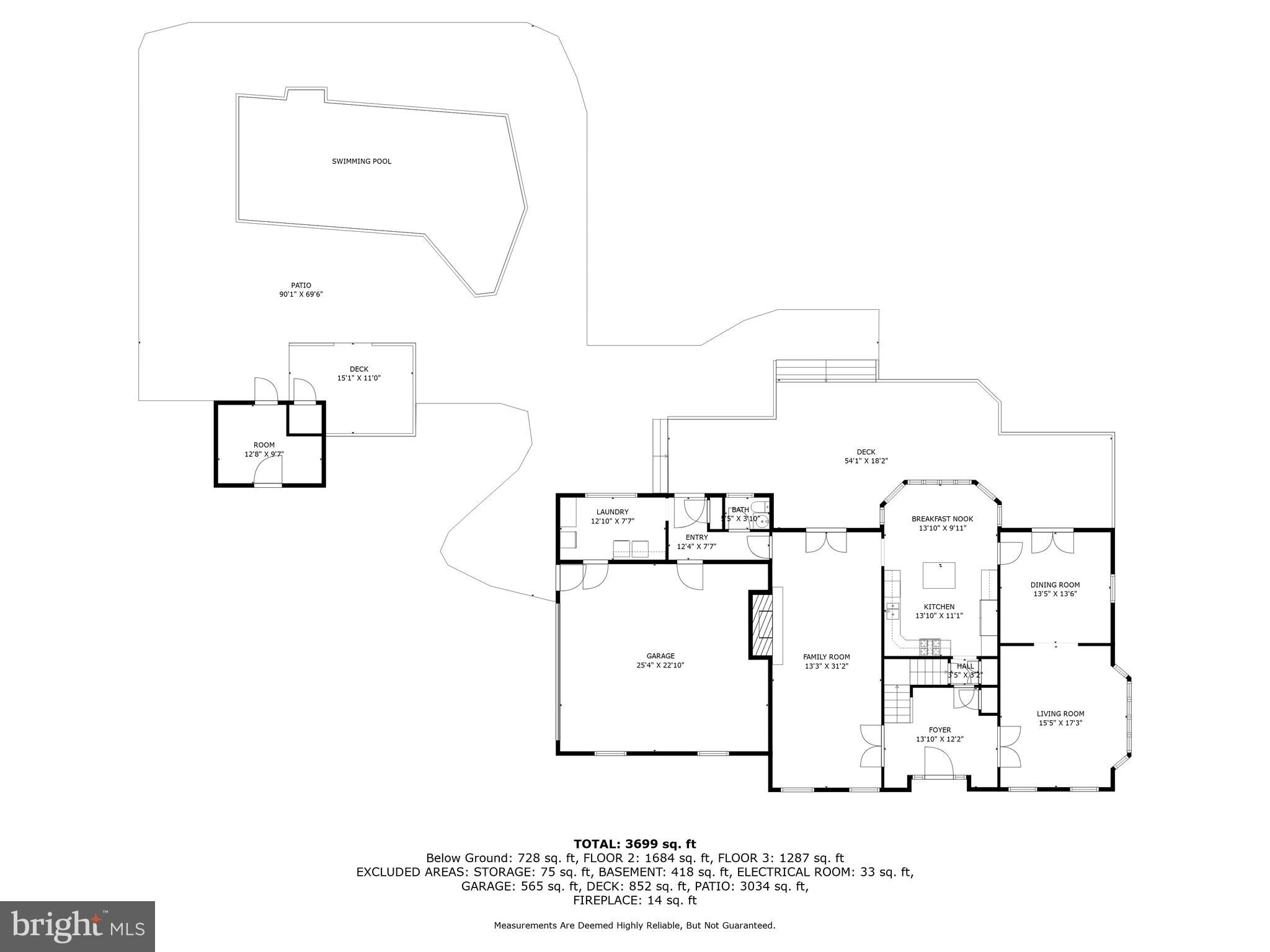 15549 Carroll Road Monkton, MD 21111 - Photo 86 of 87 Main Level Floor Plan