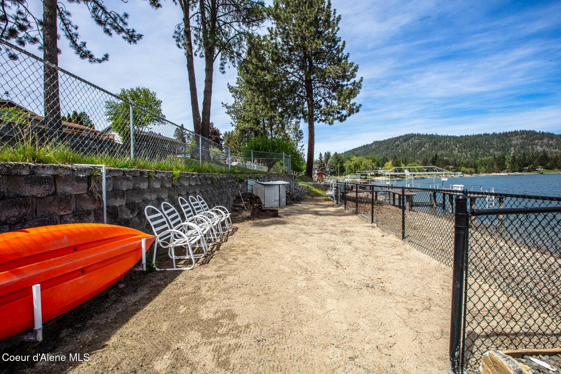 433 Campbell Point Road Laclede, ID 83841 - Photo 68 of 70 Fenced Sandy Beach