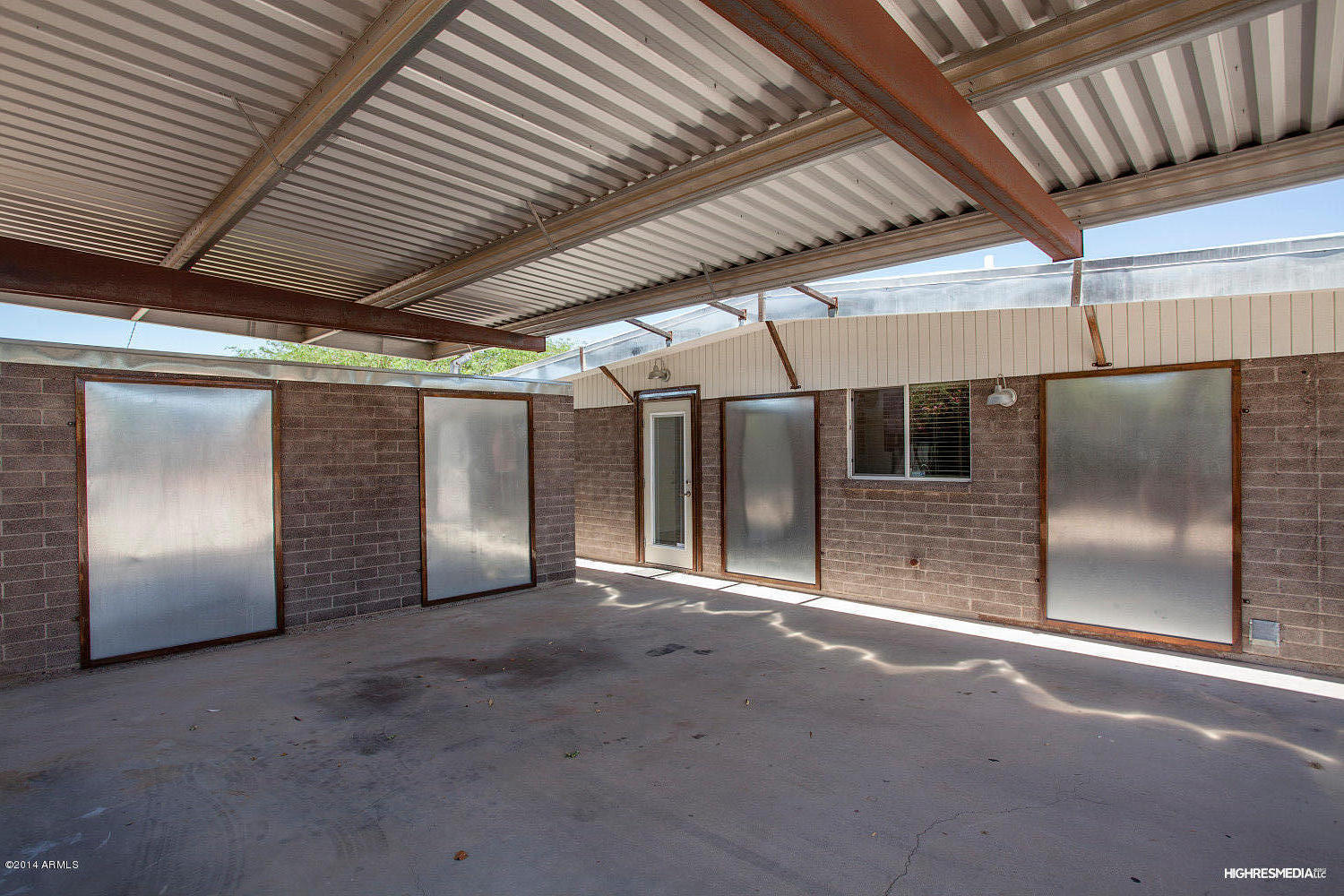 3434 East Mountain View Road Phoenix, AZ 85028 - Photo 4 of 25 Custom Cantilever Carport