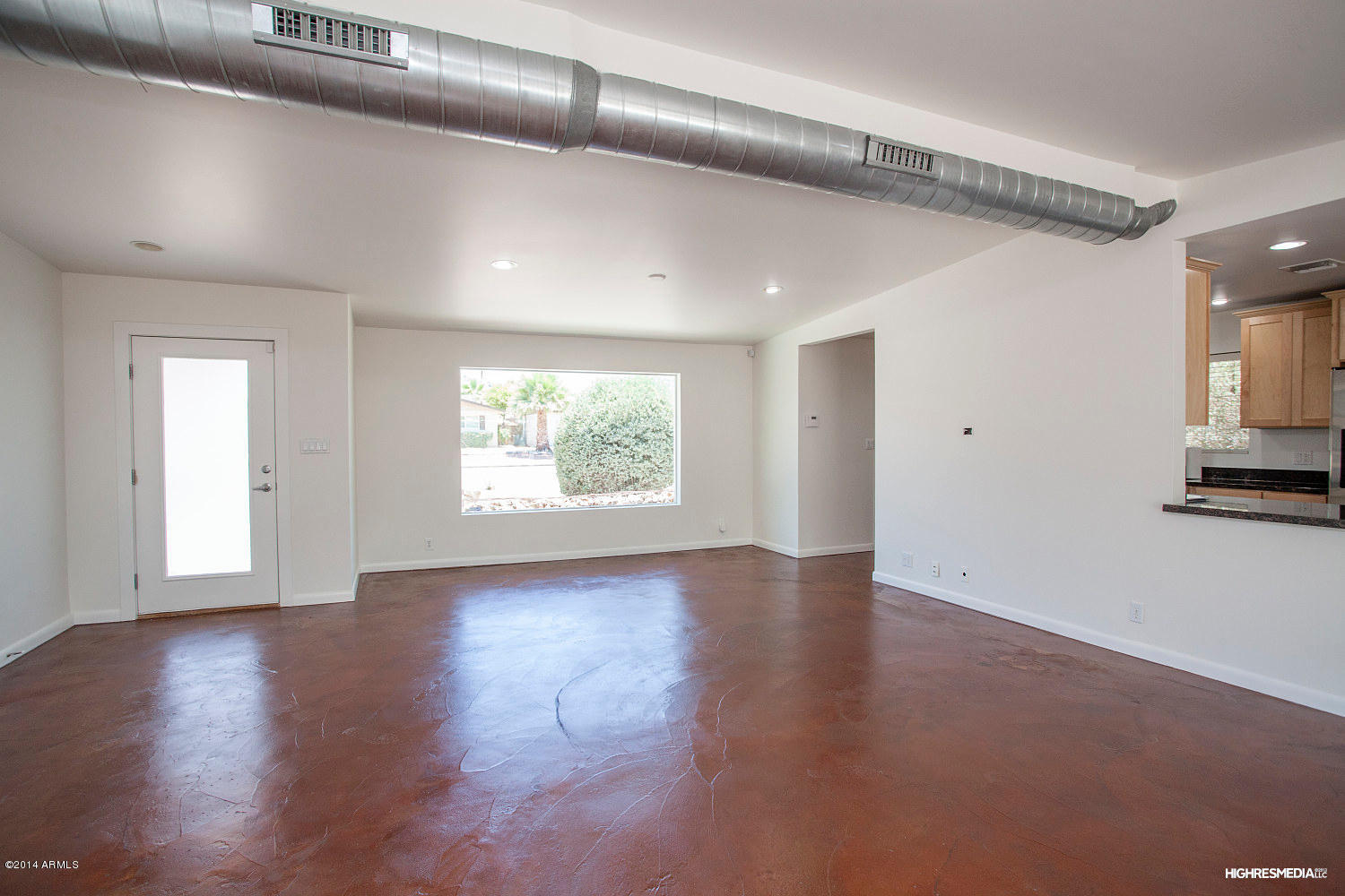3434 East Mountain View Road Phoenix, AZ 85028 - Photo 7 of 25 Great Room Exposed Duct Work