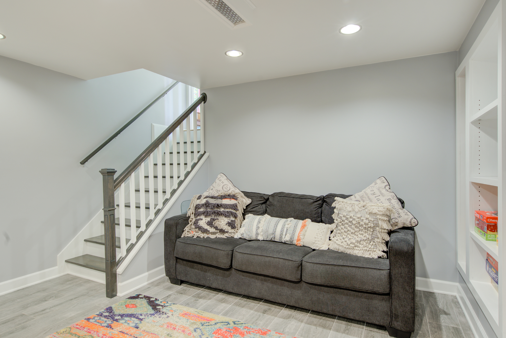 272 Scott Street Wheeling, IL 60090 - Photo 16 of 28 a living room with furniture and stairs
