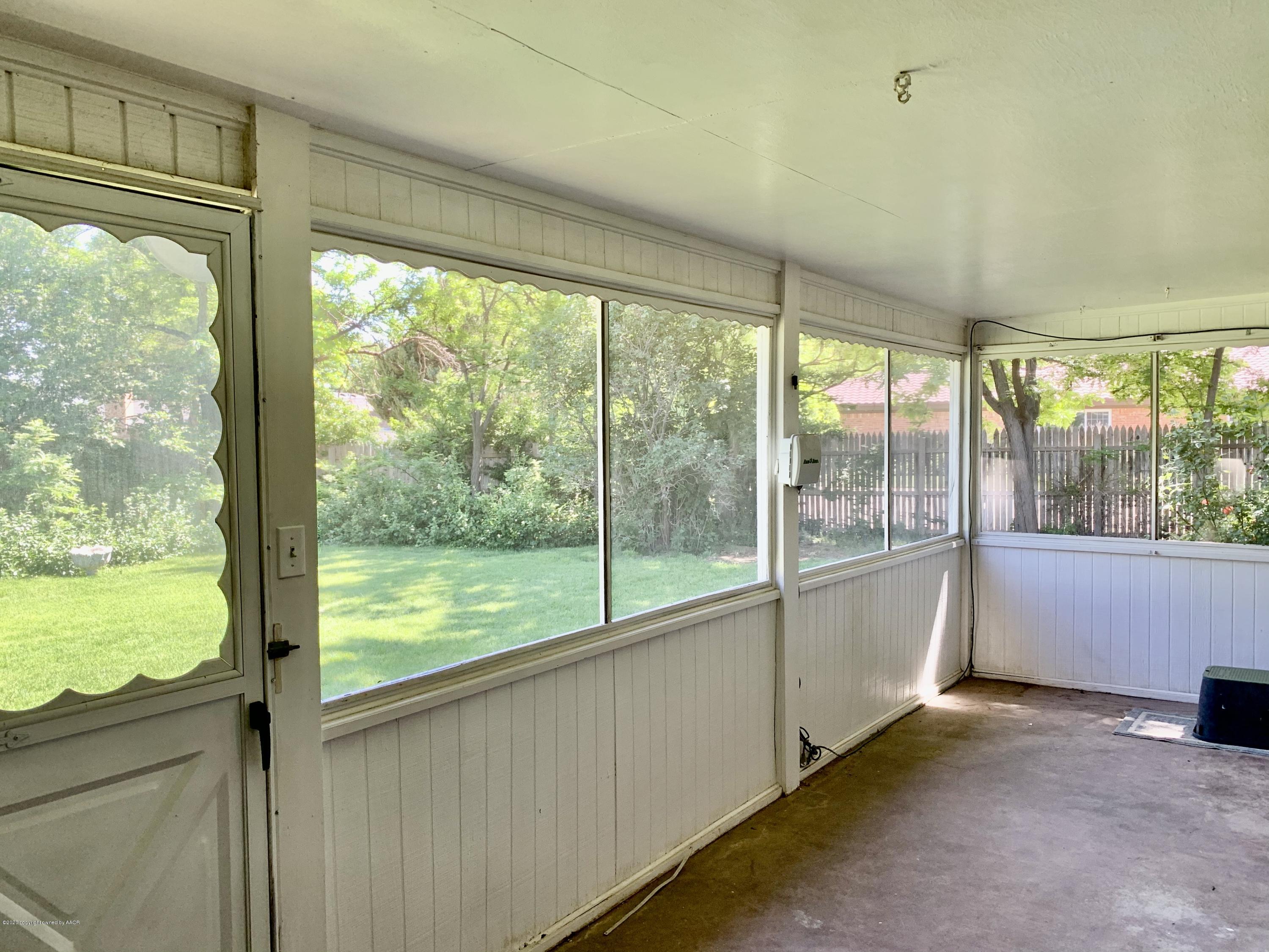 3415 Rutson Drive Amarillo, TX 79109 - Photo 42 of 44 Sunroom