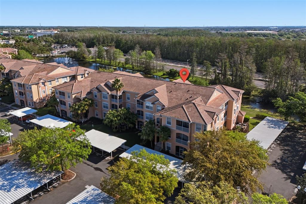 13560 Turtle Marsh Loop, Unit 336 Orlando, FL 32837 - Photo 31 of 38 an aerial view of multiple house