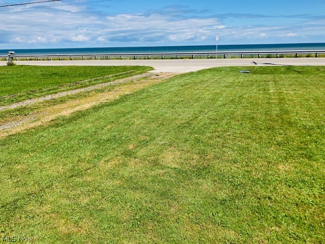 4374 Lake Road East Geneva, OH 44041 - Photo 17 of 19 Birds eye view of property featuring a water view
