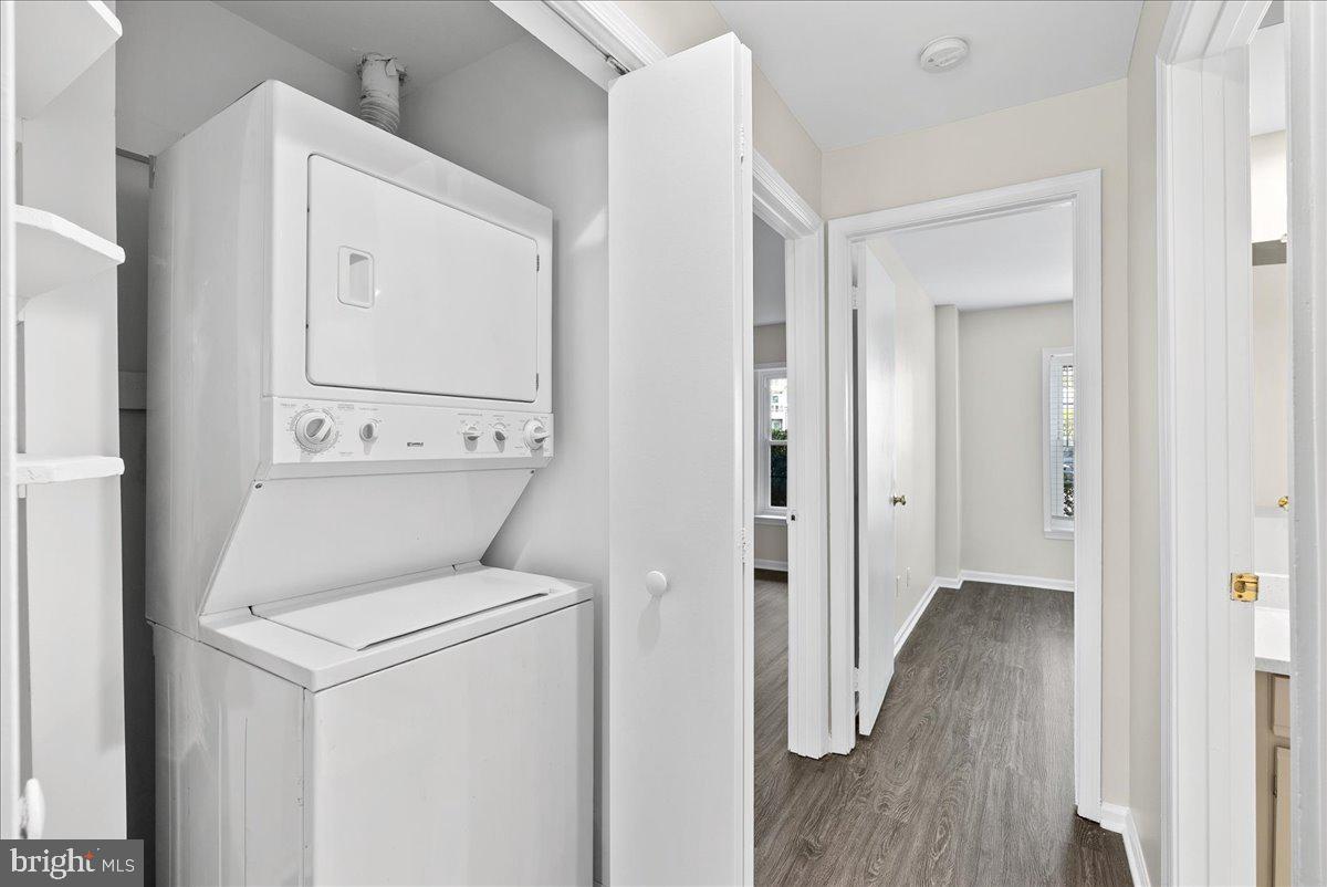 12942 A Grays Pointe Road, Unit 12942A Fairfax, VA 22033 - Photo 11 of 22 a utility room with dryer and washer