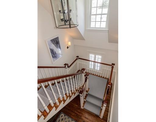 25 Kenilworth Road Wellesley, MA 02482 - Photo 11 of 28 a view of staircase with railing and white walls