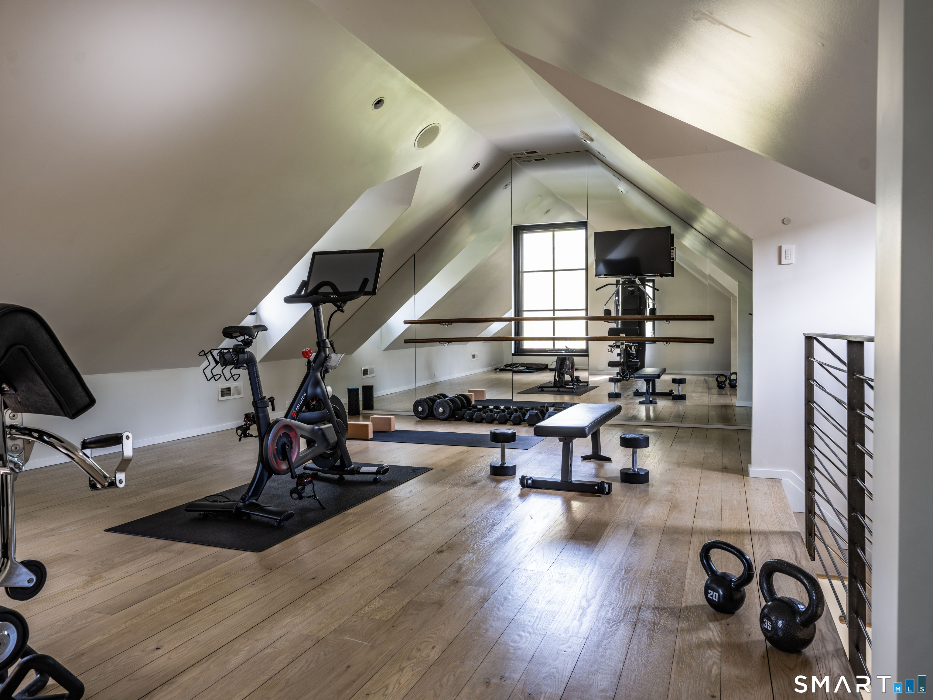31 Stony Brook Road Westport, CT 06880 - Photo 28 of 36 a view of a room with gym equipment