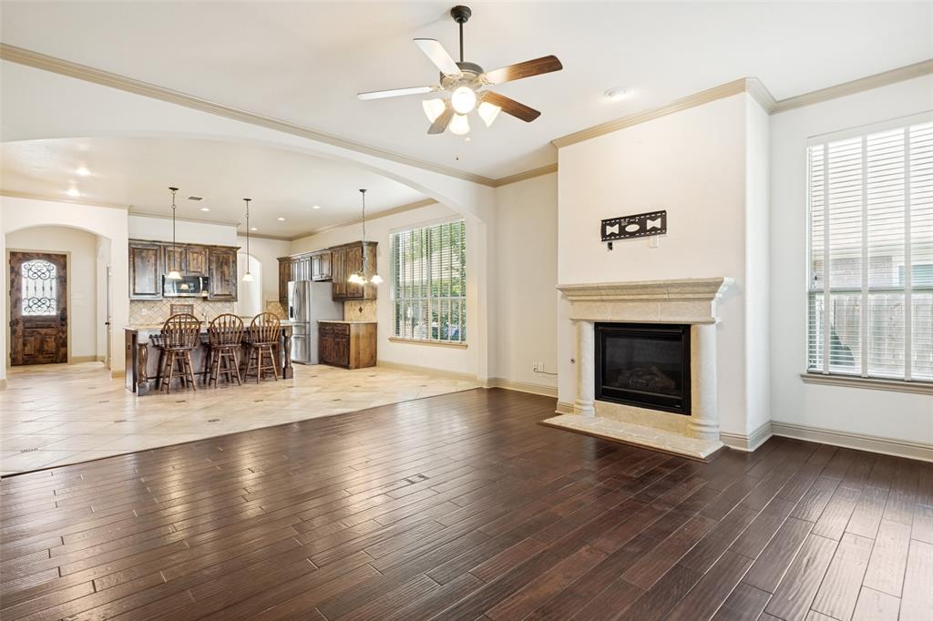 511 Mimosa Trail Forney, TX 75126 - Photo 12 of 30 View towards kitchen from family room.