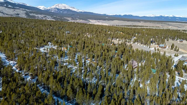 a view of lake and mountain