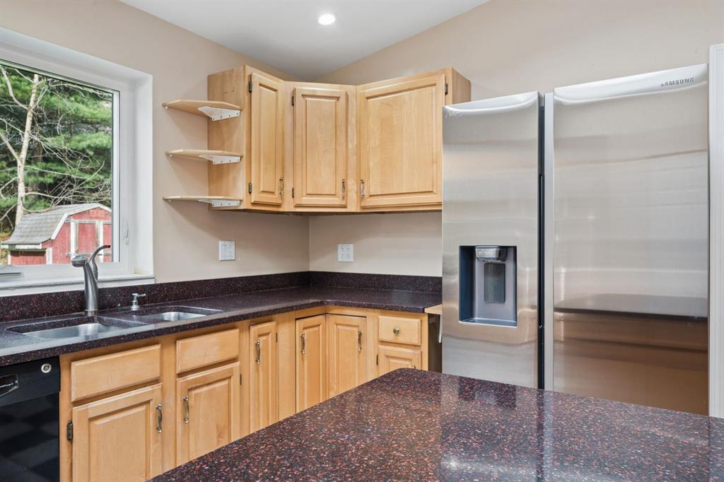 446 Diablo Drive Pittsburgh, PA 15241 - Photo 15 of 39 a kitchen with granite countertop a sink and a refrigerator