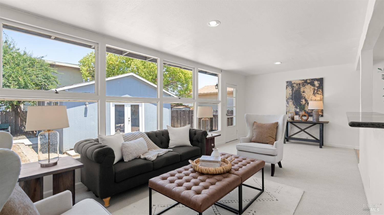 38 Bret Avenue San Rafael, CA 94901 - Photo 23 of 52 a living room with furniture and a large window