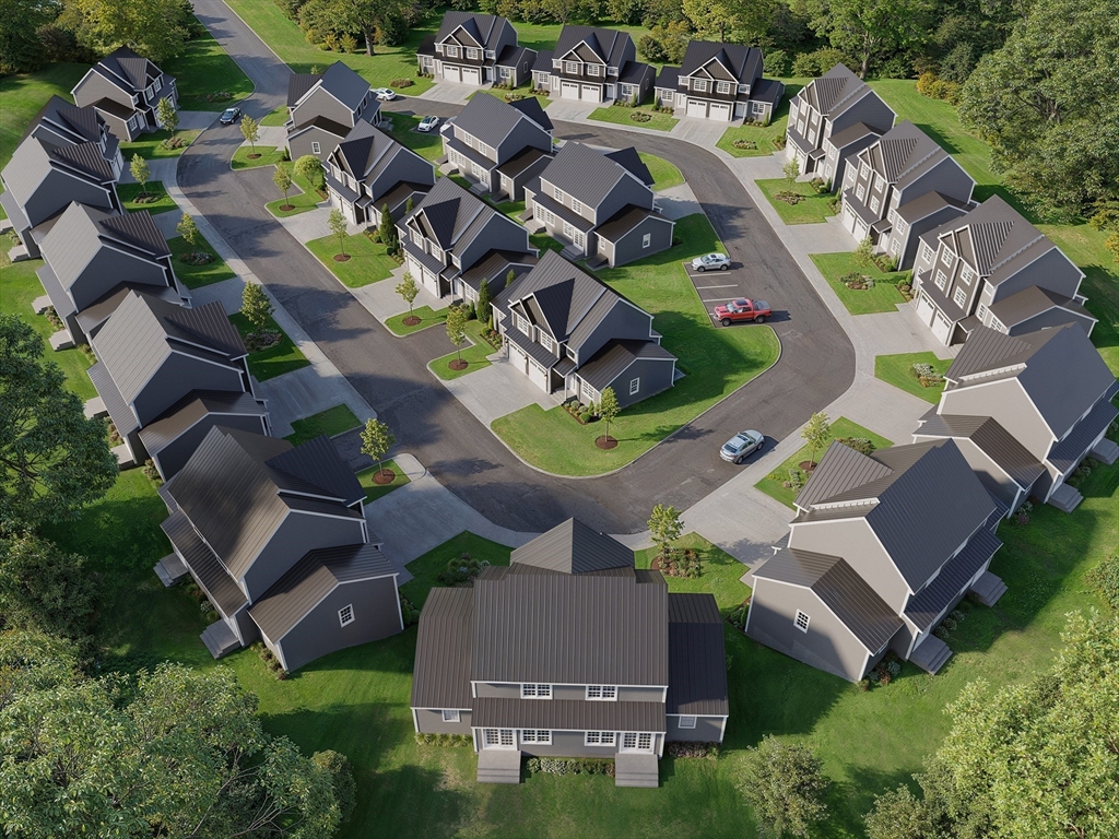 25 Vinal Street, Unit 29 Auburn, MA 01501 - Photo 3 of 7 an aerial view of residential house with outdoor space and swimming pool