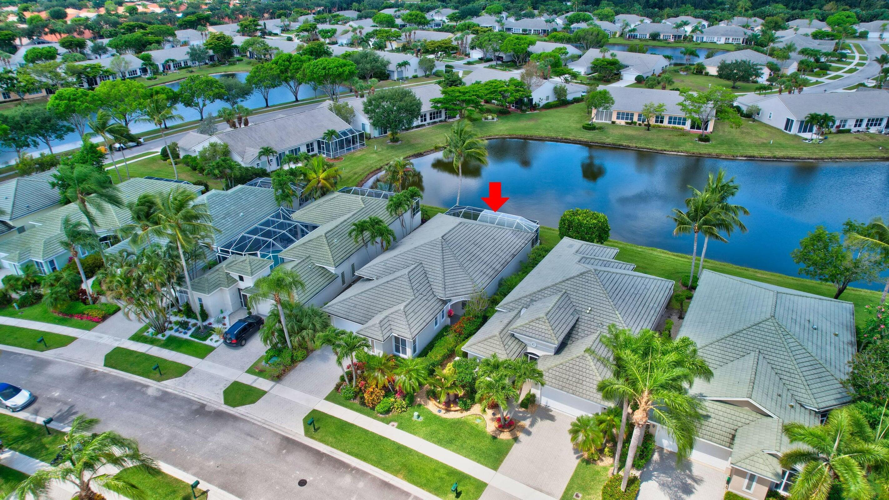 7725 Rockford Road Boynton Beach, FL 33472 - Photo 26 of 47 an aerial view of a house