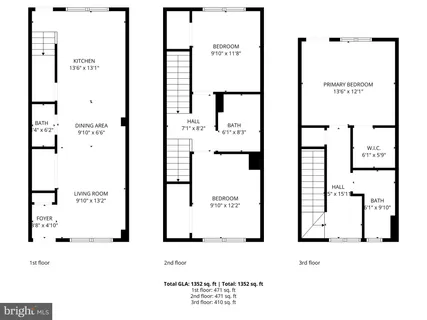 a view of a living room and entry gate