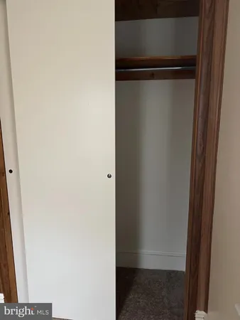 a view of walk in closet with rug