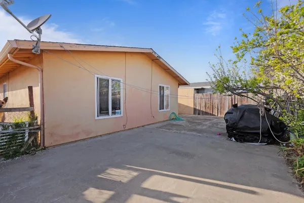 a view of front door and deck