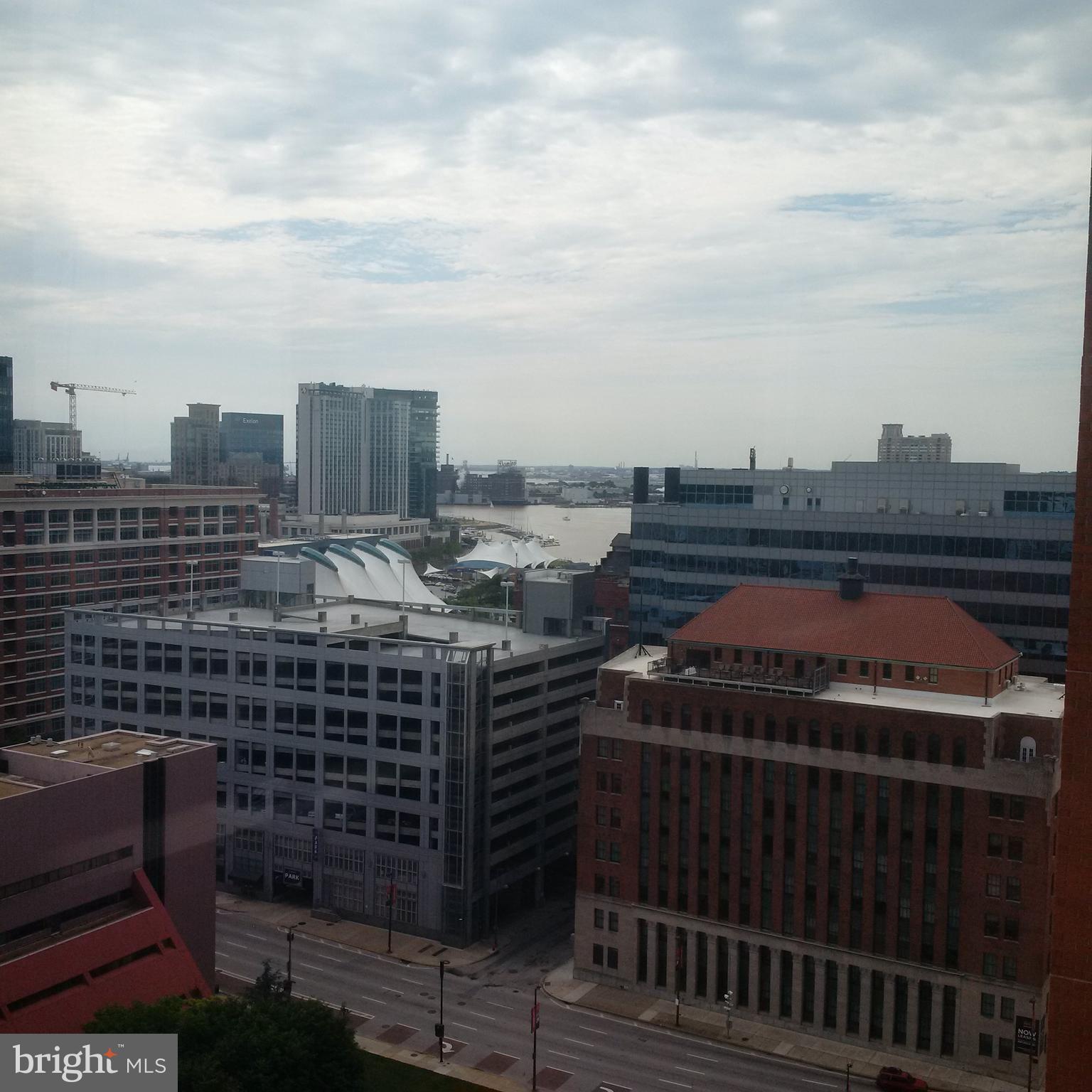414 Water Street, Unit 2913 Baltimore, MD 21202 - Photo 8 of 10 View SE to Harbor from Living Dining