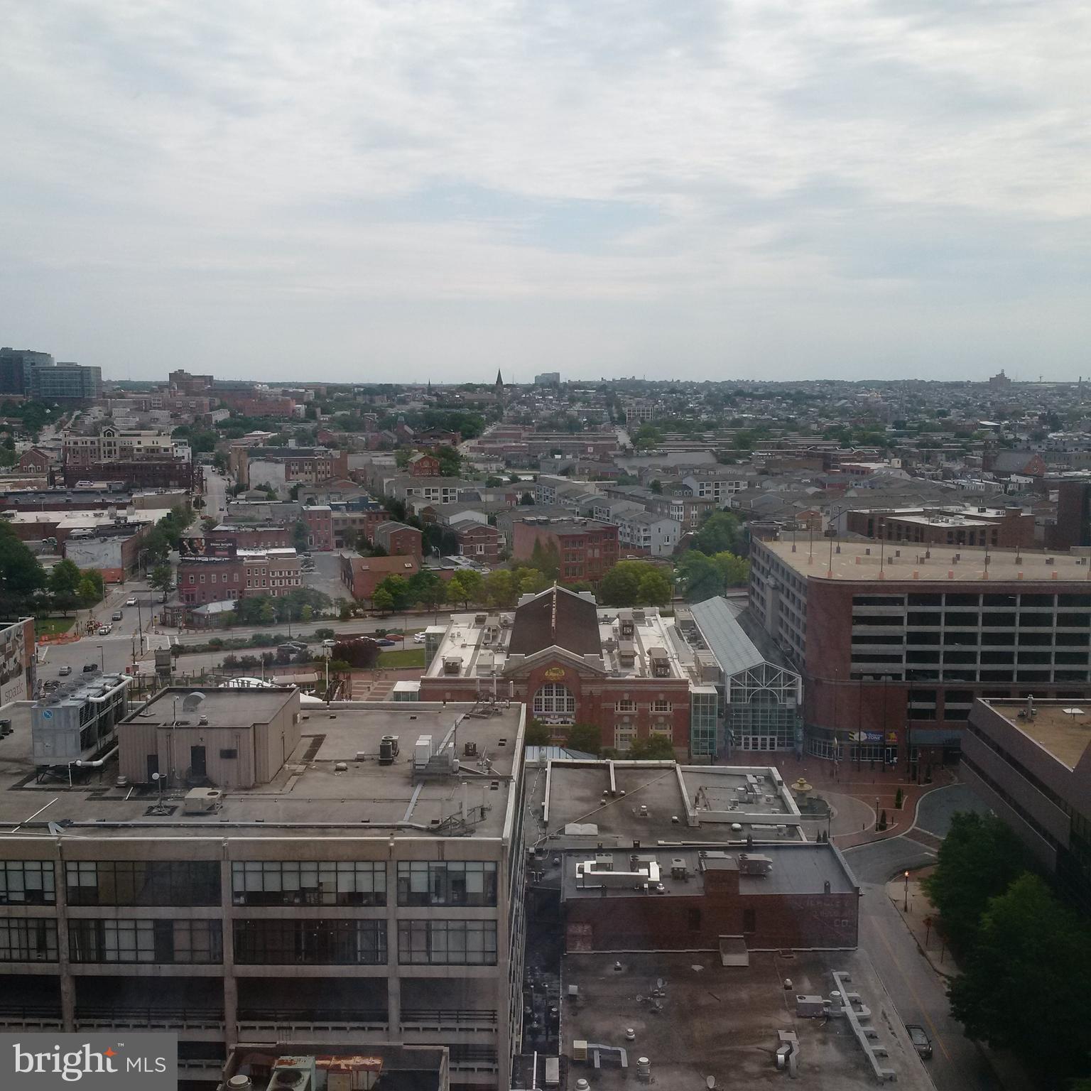 414 Water Street, Unit 2913 Baltimore, MD 21202 - Photo 9 of 10 View East from Living Dining