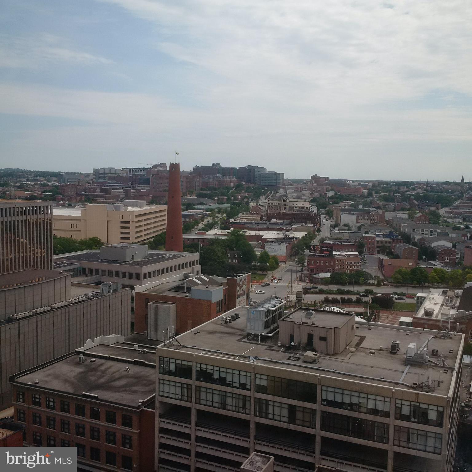 414 Water Street, Unit 2913 Baltimore, MD 21202 - Photo 10 of 10 View East to JHU & Shot Tower from Living Dining