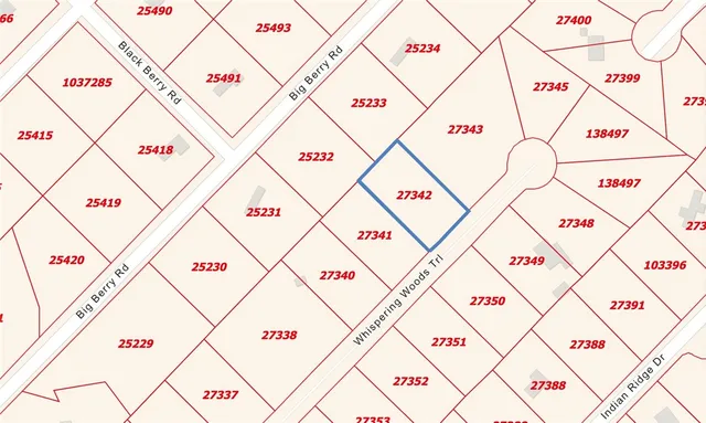 $40,000 | 515 Whispering Wood Trail, Somerville, TX 77879