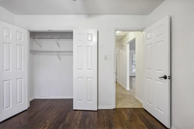 wooden floor in an empty room