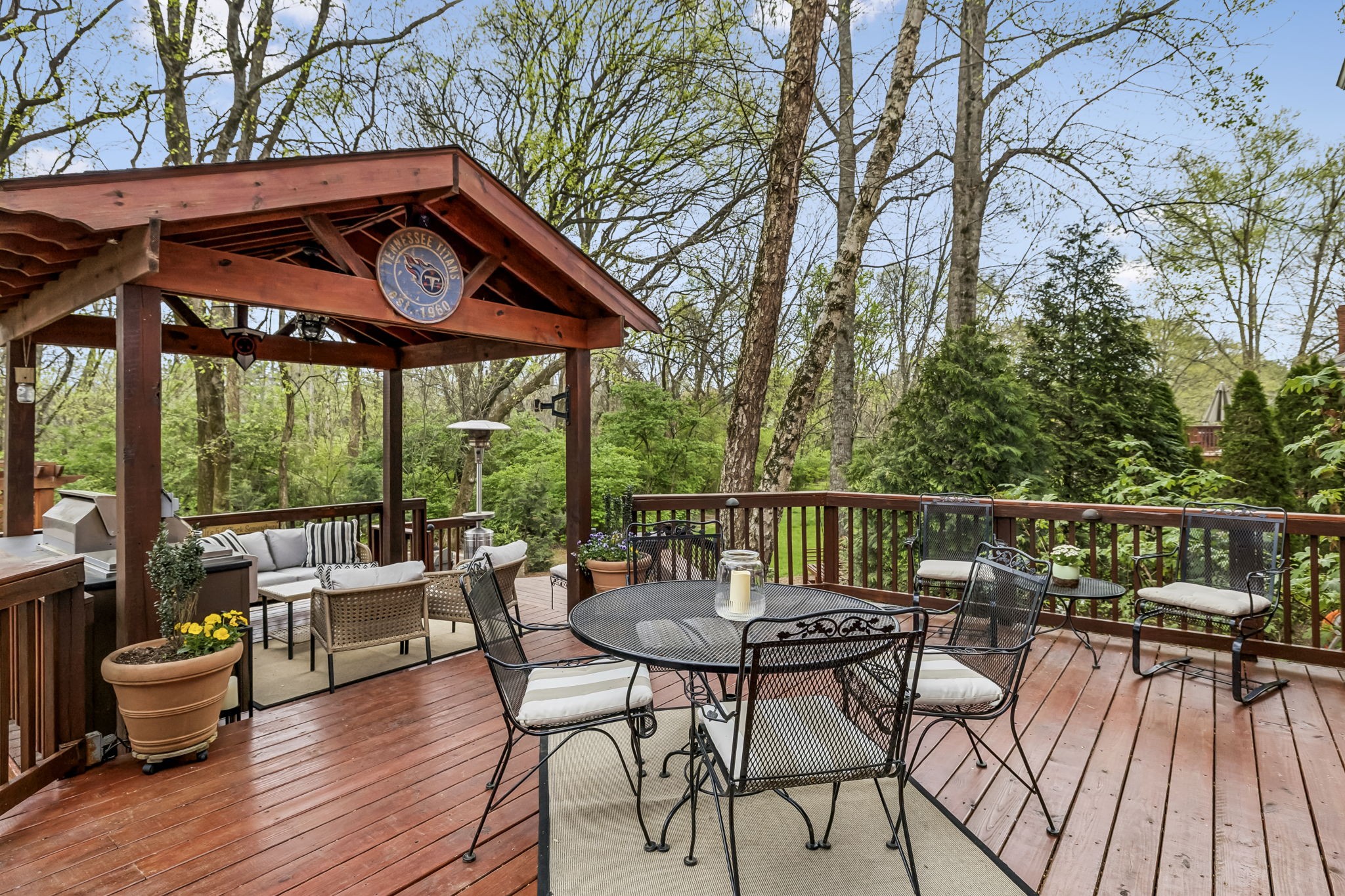208 Landon Court Franklin, TN 37064 - Photo 46 of 58 a view of a chairs and table in the deck