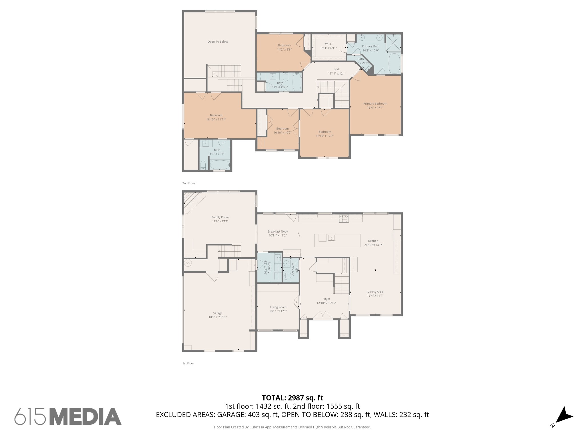 208 Landon Court Franklin, TN 37064 - Photo 58 of 58 a picture of a floor plan