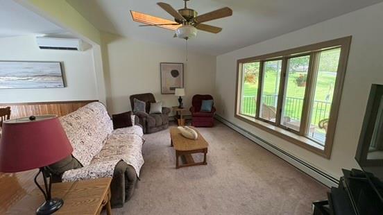 105 White Sulphur Road Swan Lake, NY 12783 - Photo 28 of 42 a living room with furniture and a large window
