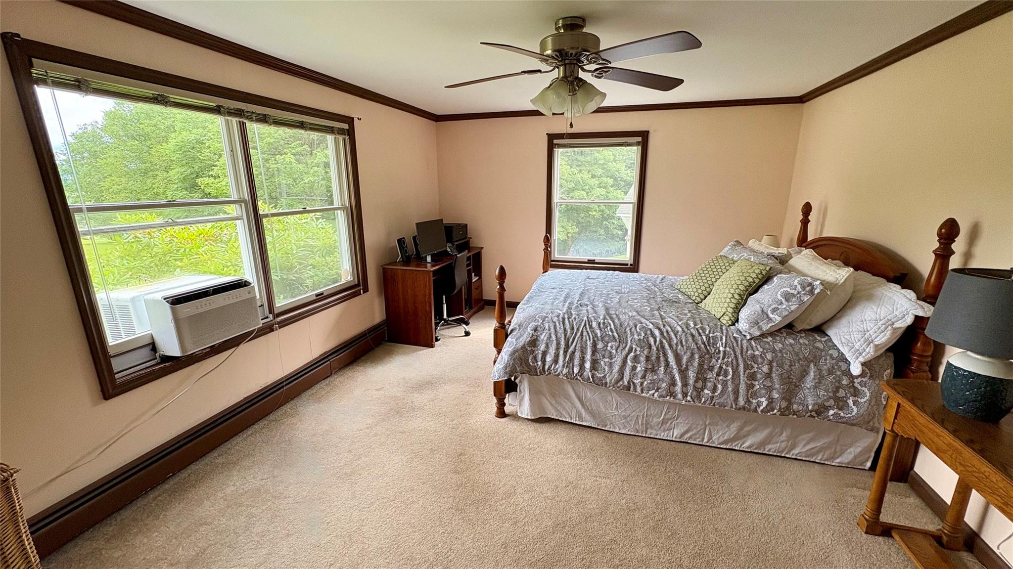 105 White Sulphur Road Swan Lake, NY 12783 - Photo 29 of 42 a living room with furniture and a large window