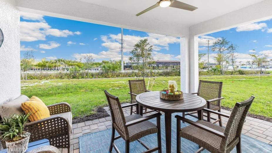 17613 Shade Tree Loop Punta Gorda, FL 33982 - Photo 13 of 27 a view of a patio with a yard
