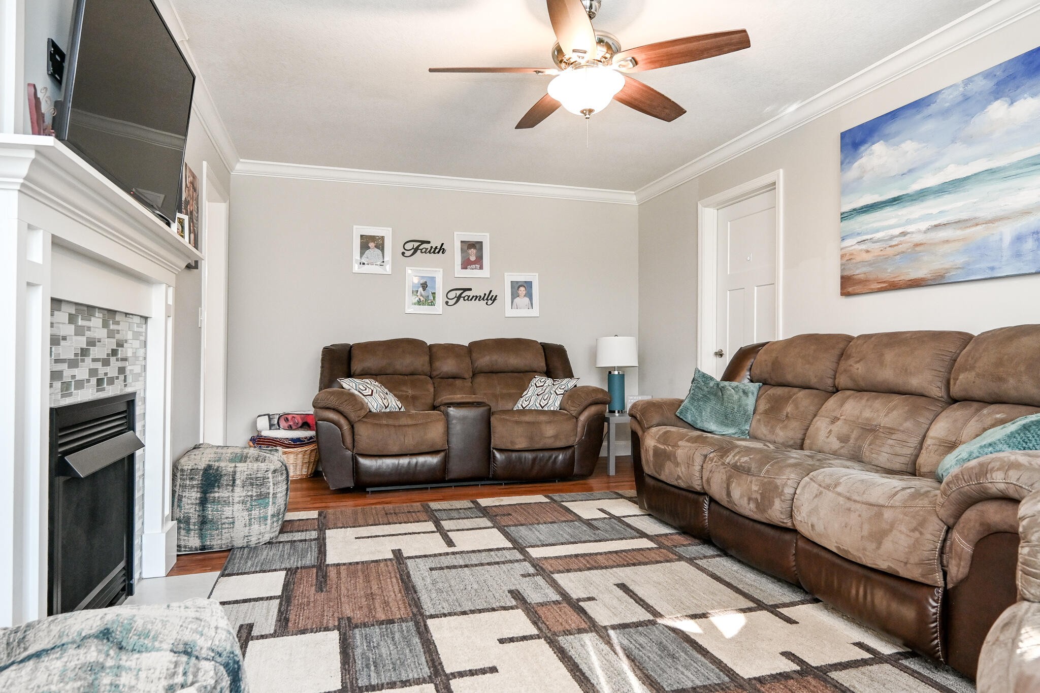 276 Mason Road McDonald, TN 37353 - Photo 13 of 67 a living room with furniture and a fireplace