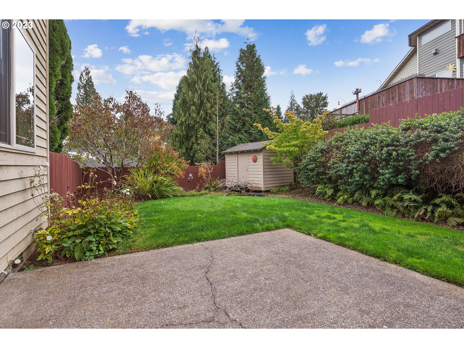 1236 Southeast 26th Drive Gresham, OR 97080 - Photo 40 of 48 a view of a house with a yard and tree s