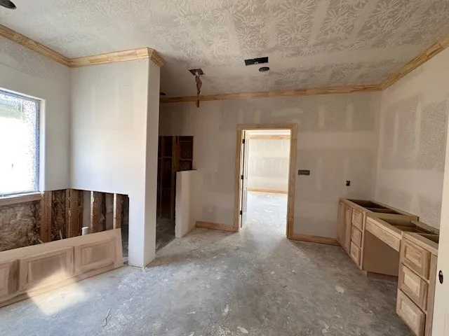 a view of empty room